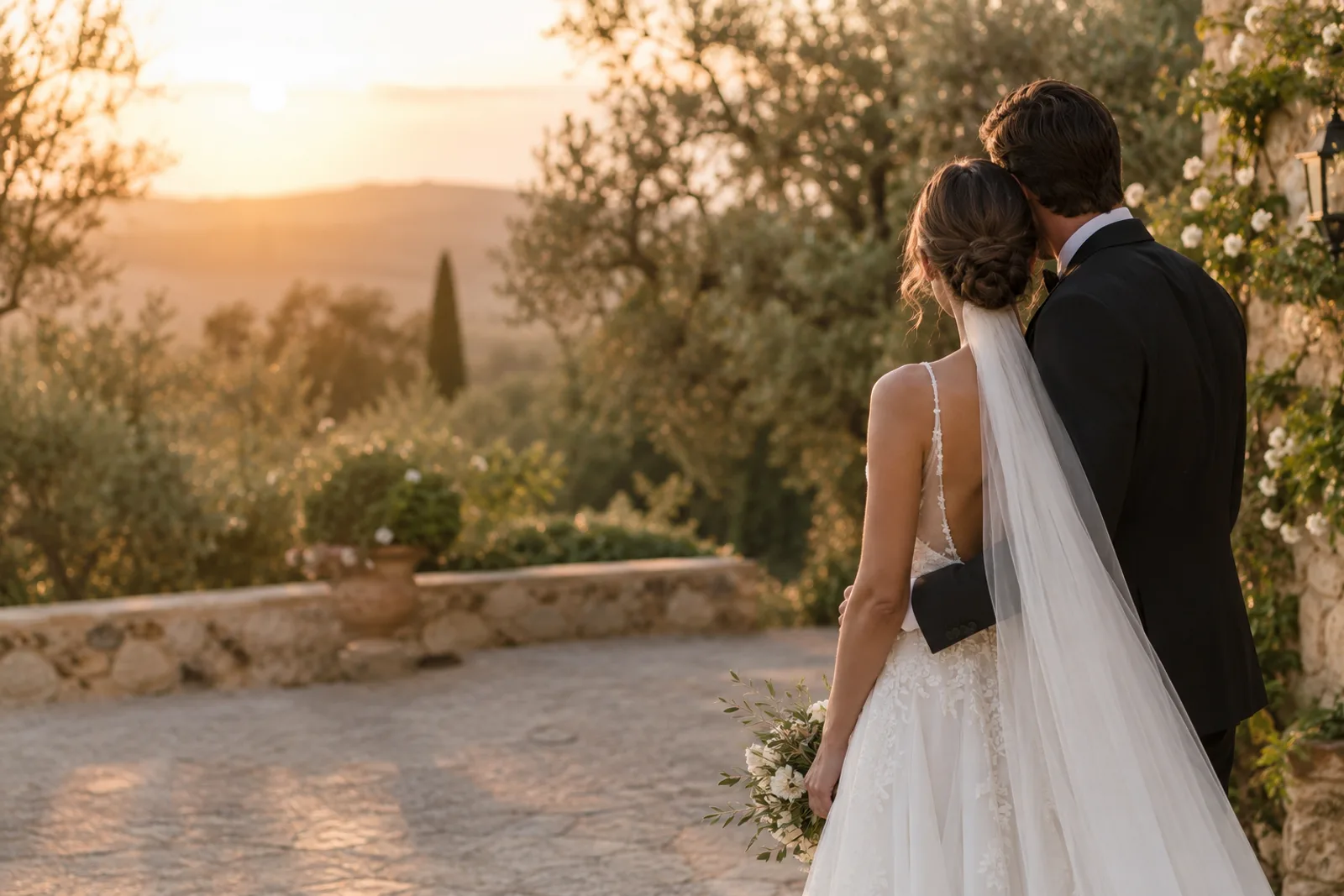 Web de boda de Sofía y Alejandro abierta en un portátil